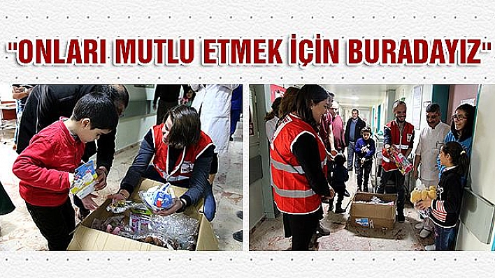 Kızılay, Kanser Hastası Çocukların Yüzünü Güldürdü