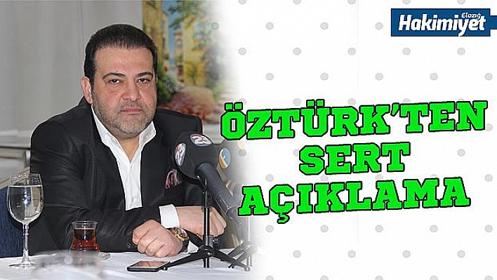 Öztürk: 'Kongre toplanmazsa…'