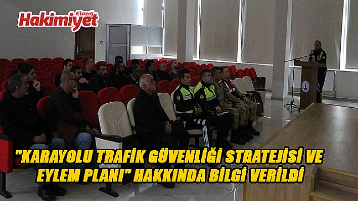 TAKSİ ŞOFÖRLERİ BİLGİLENDİRME TOPLANTISI DÜZENLENDİ 