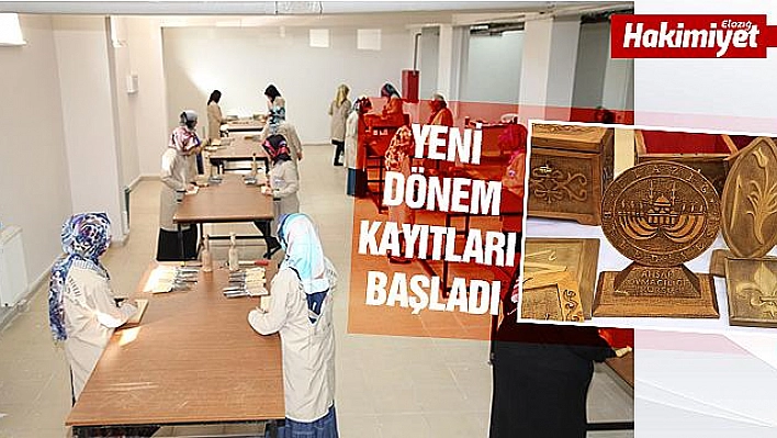 AHŞAP OYMACILIĞI KURSU YENİ DÖNEM KAYITLARI BAŞLADI