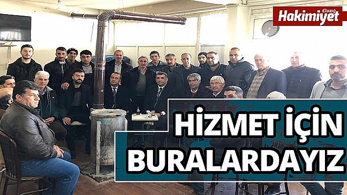 BİZ VATANDAŞIMIZA HİZMET İÇİN BURALARDAYIZ