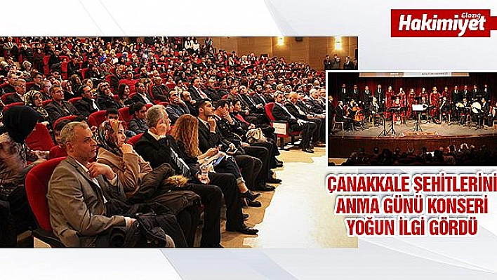 Çanakkale'ye özel konsere yoğun ilgi