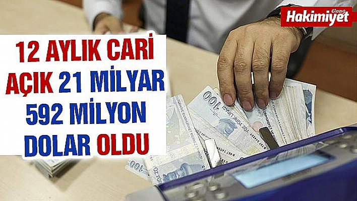 Cari açık rakamları açıklandı