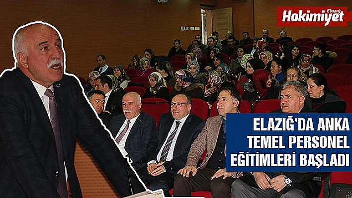 Elazığ'da 'Çocuk Destek Programı' eğitimi başladı