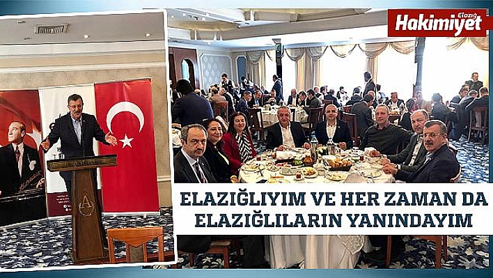 ELFED Geleneksel Toplantısında Elazığlılarla Yeniden Bir Araya Geldi