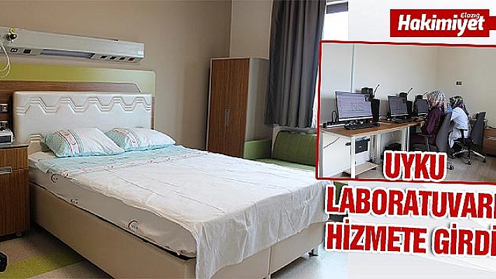 Fethi Sekin Şehir Hastanesi'nde uyku laboratuvarı hizmete girdi