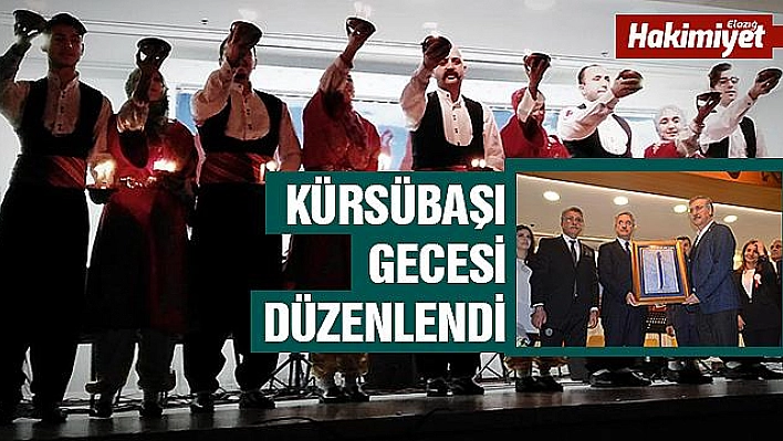 Gurbetteki Elazığlılar, Kürsübaşı Gecesinde Hasret Giderdi