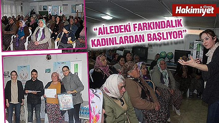 Hijyen Sağlıktır Projesine Elazığlı Kadınlar da Dahil Edildi