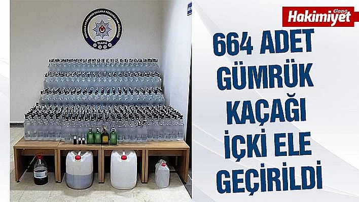 KAÇAK İÇKİ DEPOSUNA OPERASYON