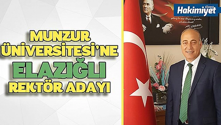 Prof. Dr. Rahmi AYDIN, Munzur Üniversitesi'ne Rektör Adayı Oldu