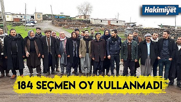 Seçimi boykot ettiler!