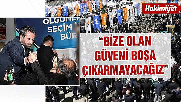 ŞERİFOĞULLARI: 'ELAZIĞ'I BİRLİKTE YÖNETECEĞİZ'