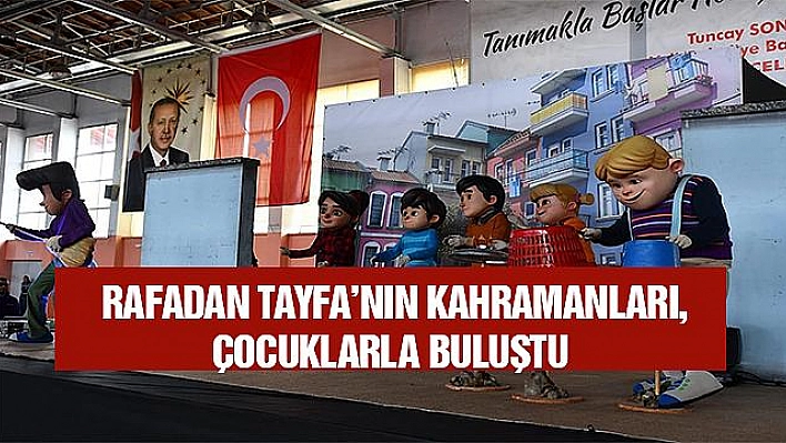 TUNCELİ'DE ÇOCUKLAR RAFADAN TAYFA MÜZİKALİ İLE EĞLENDİ