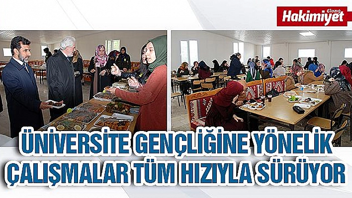 ÜNİVERSİTE GENÇLİK MERKEZİ'NDE KERMES DÜZENLENDİ