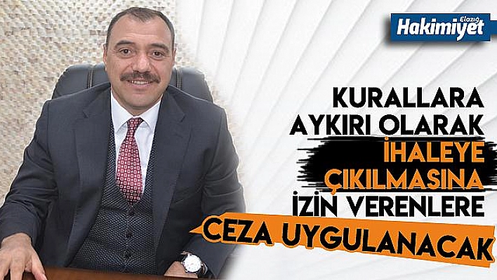 VALİ KALDIRIM'DAN KURUMLARA UYARI