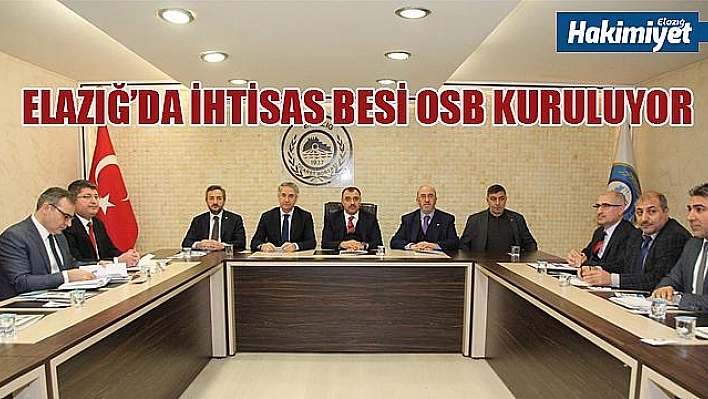 VALİ KALDIRIM: 'İHTİSAS BESİ OSB ELAZIĞ'IMIZA HAYIRLI OLSUN'