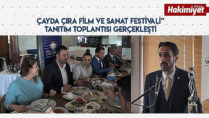 12. Çayda Çıra Film Festivali'nin tanıtım toplantısı gerçekleşti