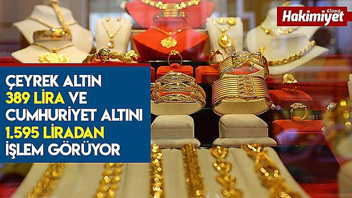 Altının gram fiyatı güne yatay seyirle başladı