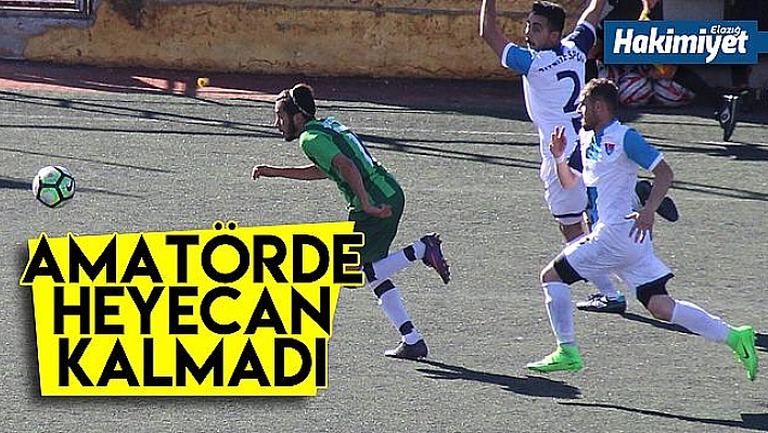 Amatörde sadece 3 maç oynanabildi!