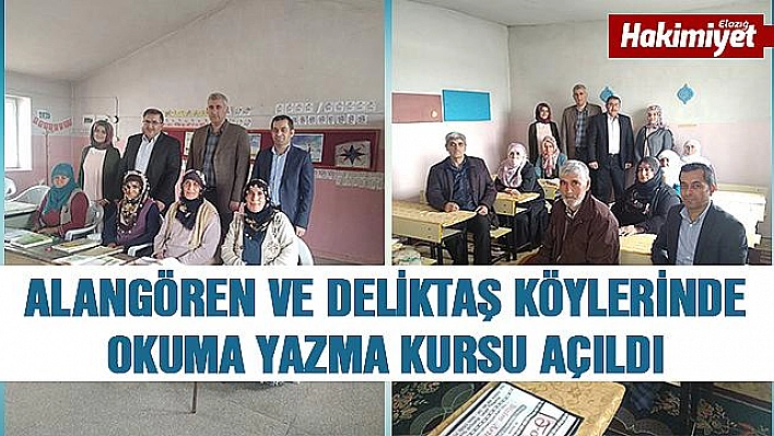 Baskil'de okuma yazma kursu açıldı