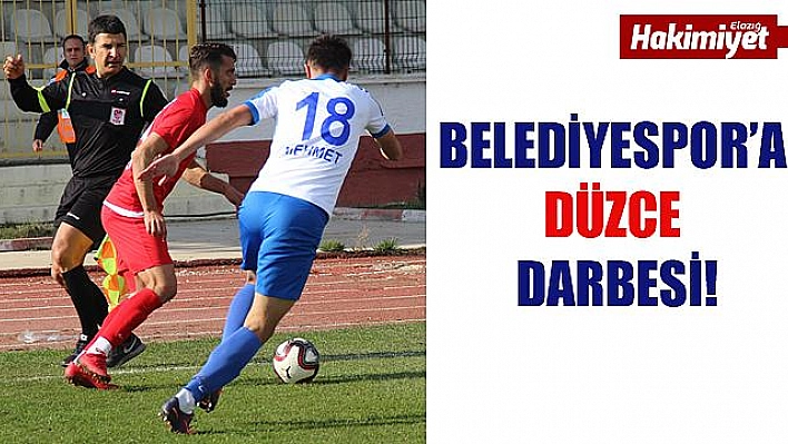 Belediyespor'a Düzce Darbesi!