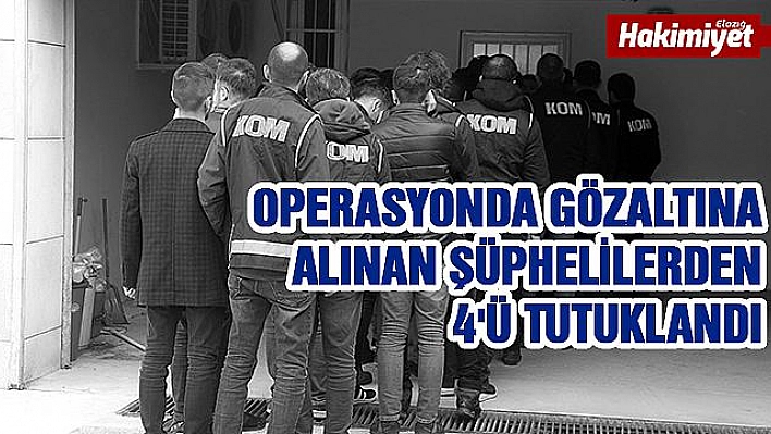 Elazığ'da FETÖ operasyonu