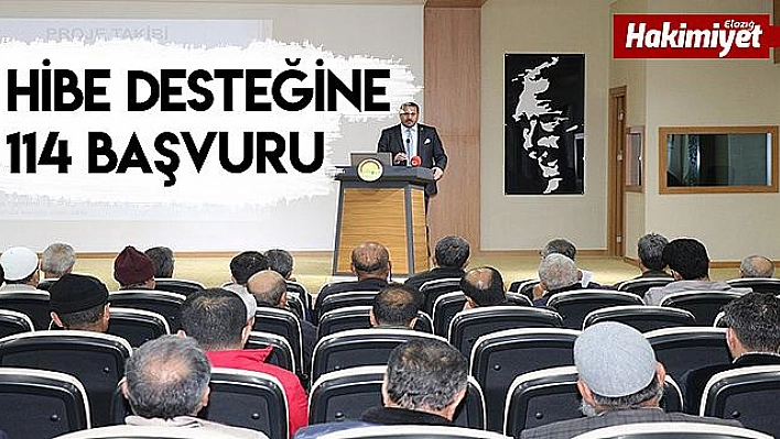  Elazığ'da sulama sistemleri hibe desteğine 114 başvuru