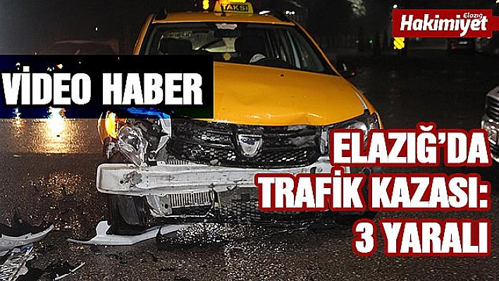 Elazığ'da trafik kazası