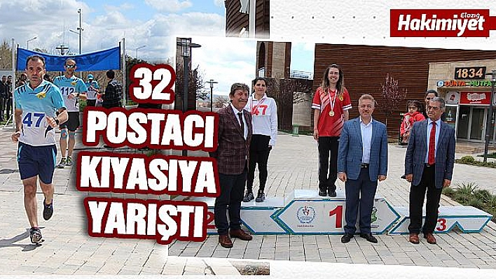 Kadın ve Erkek Postacılar Kıyasıya Yarıştı