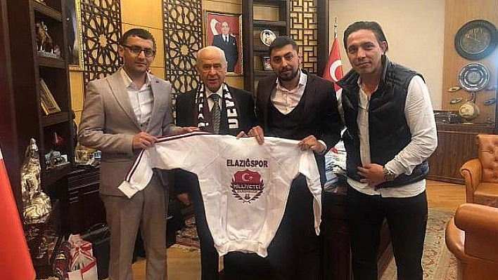 Milliyetçi Elazığsporlular'dan Bahçeli'ye Ziyaret