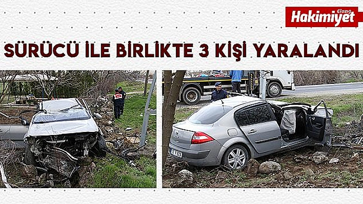 OTOMOBİL BAHÇEYE UÇTU