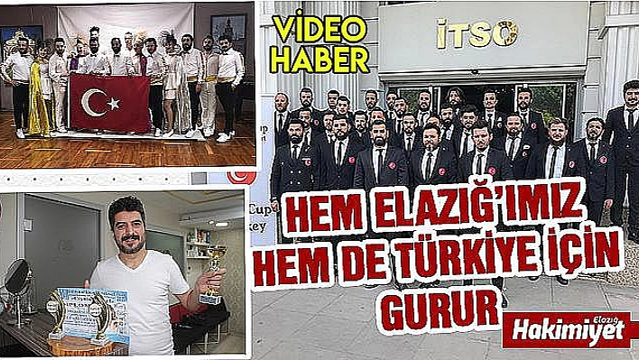 Ukrayna'da, Türk kuaförleri 3 kategorinin en iyisi seçildi