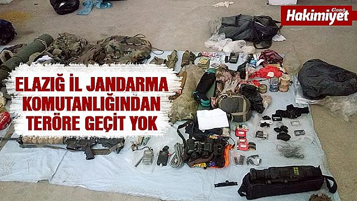 3 ASKERİMİZİ ŞEHİT EDEN TERÖRİSTİ, ELAZIĞ İL JANDARMA KOMUTANLIĞI ÖLÜ ELE GEÇİRDİ