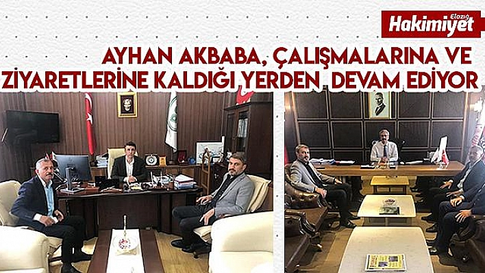 Ayhan Akbaba, Sulama Kanalları Temizliği İçin DSİ İle Görüştü