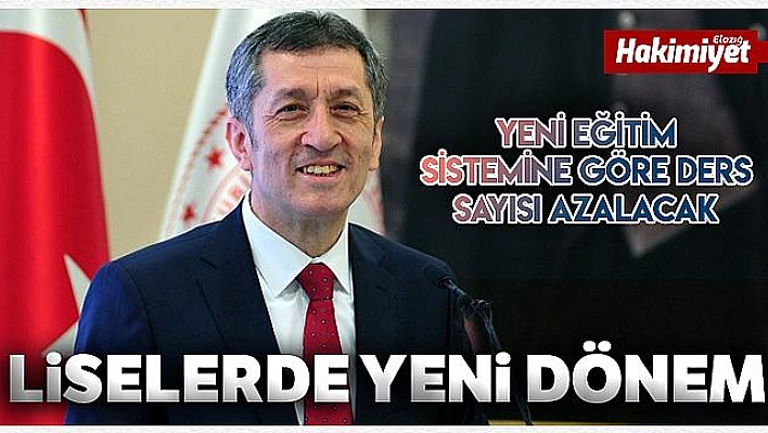 Eğitim sistemi değişiyor! Liselerde yeni dönem