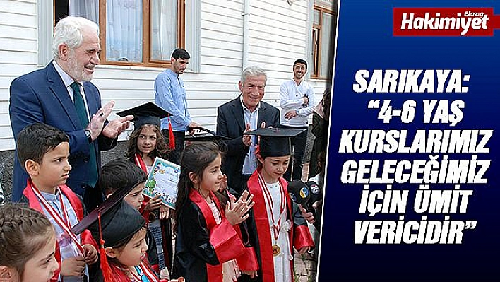 Elazığ Müftülüğü Kur'an Kursları Kapanış Programını Gerçekleştirdi