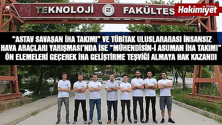 FIRAT ÜNİVERSİTESİ TEKNOFEST 2019'A HAZIRLANIYOR