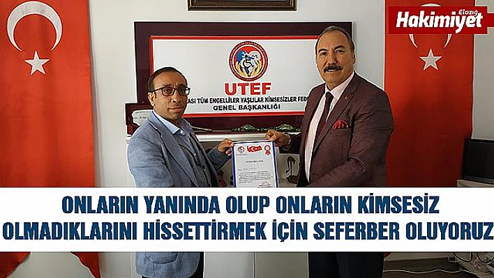 Kartal, ''Engelli vatandaşlarımıza destek oluyoruz''