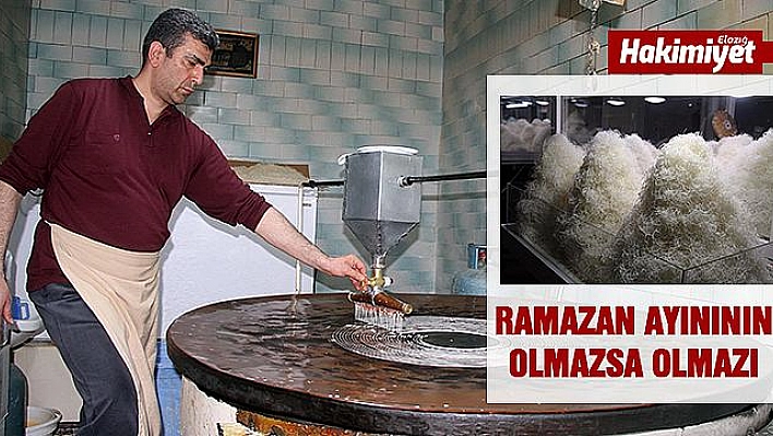 Ramazan ayının vazgeçilmezi 'Kadayıf'