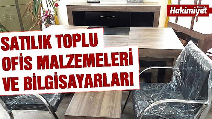 Satılık Toplu Ofis Malzemeleri ve Bilgisayarları