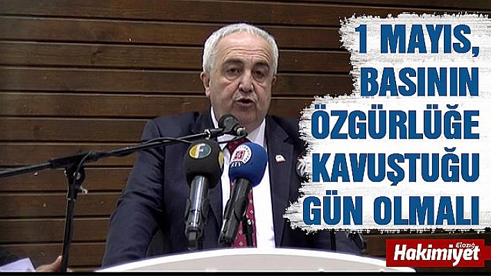 Semih Erdem: '1 Mayıs, Basının Özgürlüğe Kavuştuğu Gün Olmalı' 