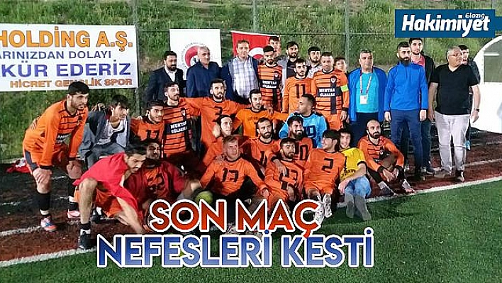 Son bilet Hicret Gençlikspor'un