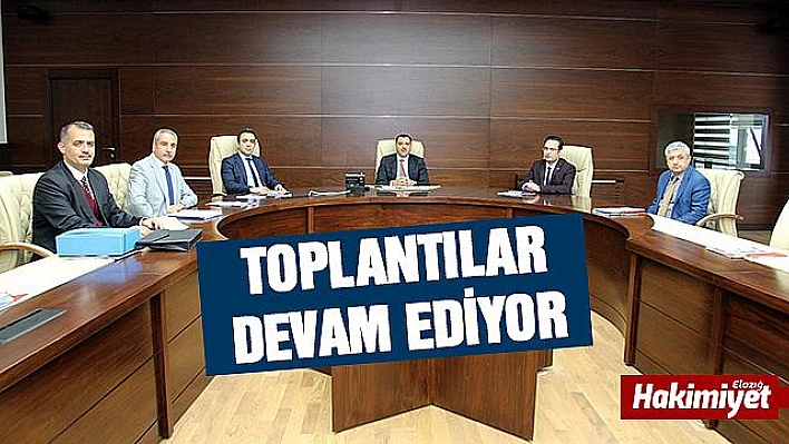 Toplantılar Devam Ediyor