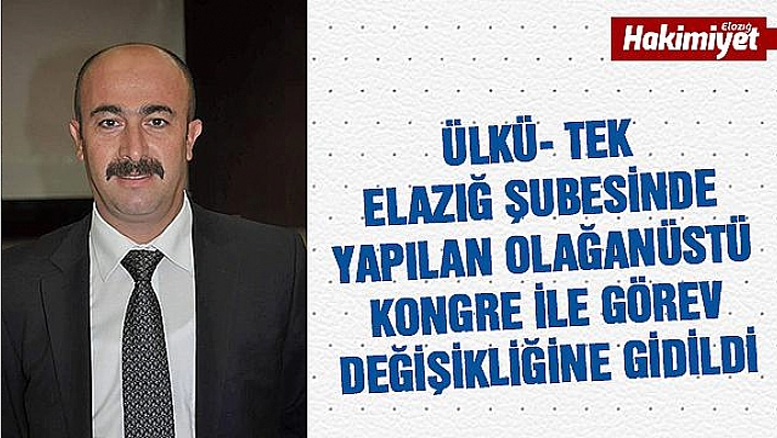 Ülkü- TEK'te Başkan 'Turan Yıldız' Oldu