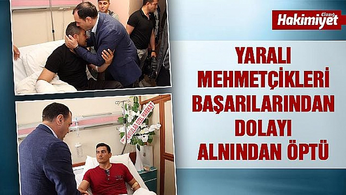 Vali Kaldırım, yaralı Mehmetçikleri ziyaret etti