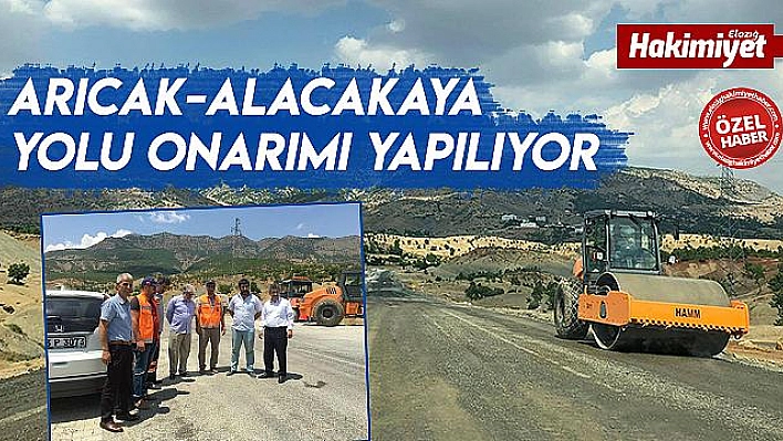 ARICAK İLÇESİNDE ÇALIŞMALAR DEVAM EDİYOR