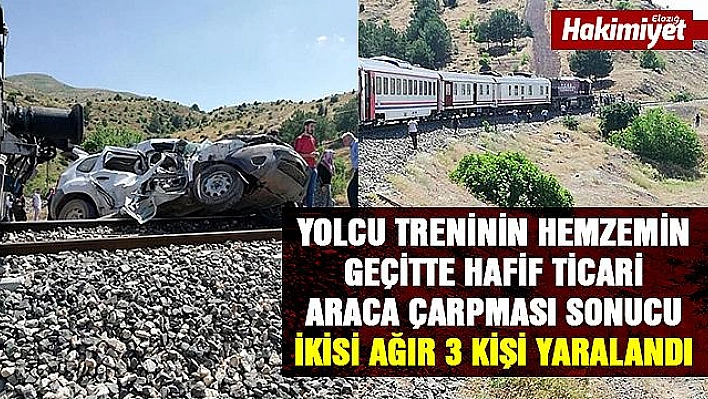 HEMZEMİN GEÇİTTE KAZA: 3 YARALI