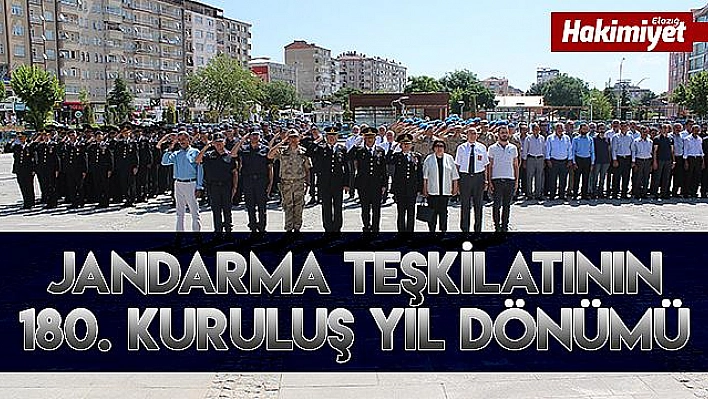 Jandarma Teşkilatının 180. kuruluş yıl dönümü