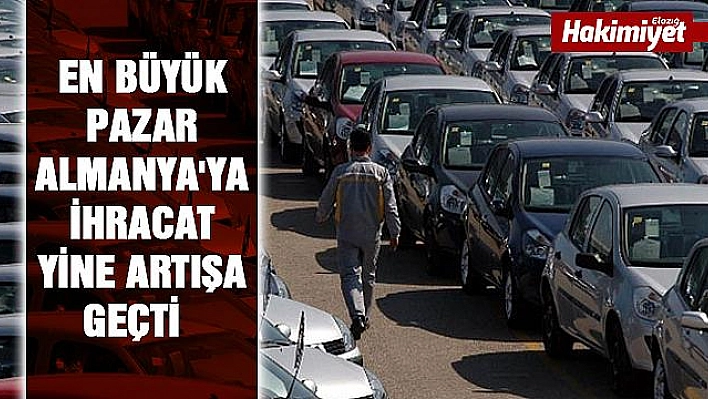 Otomotiv ihracatı Mayıs'ta 2,7 milyar dolar oldu