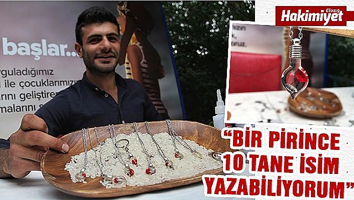 'Pirinç' tanesi ekmek kapısı oldu